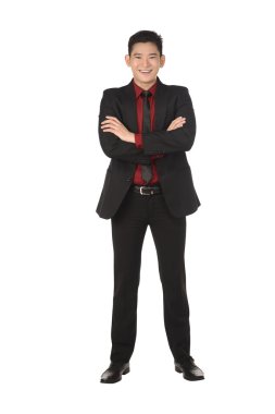 Kendine güvenen iş adamı