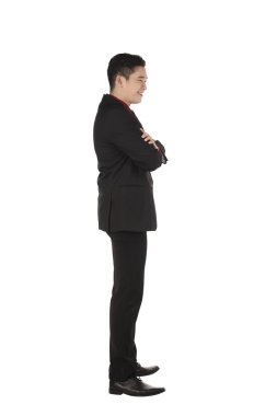 Kendine güvenen iş adamı