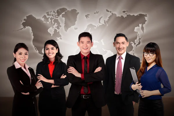 Equipo empresarial global —  Fotos de Stock