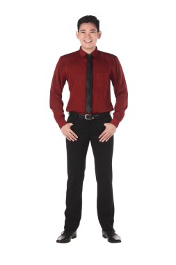 Kendine güvenen iş adamı