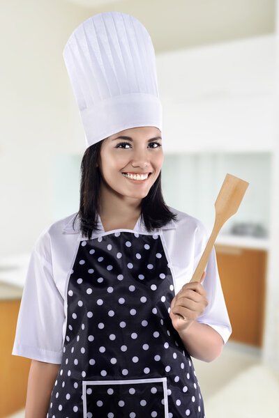 Young Woman Chef