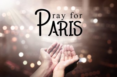 İnsan eli paris olayı için dua