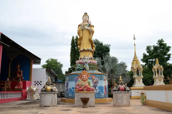 Suphan Buri Tailândia Agosto 2020 Hermit Park Maior Mundo Dhamma — Fotografia de Stock