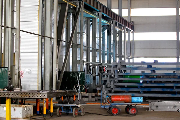 Ver la perspectiva de una planta industrial — Foto de Stock