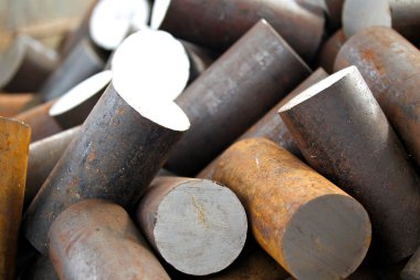 metal yuvarlak demir çubuklar