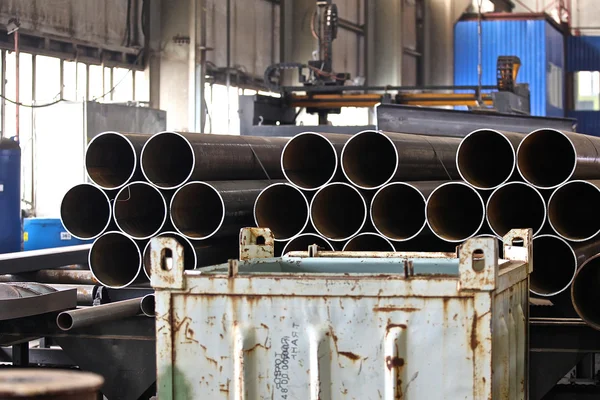 Metal profile Pipe — Stock Photo, Image