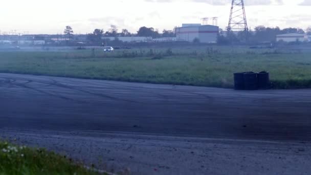 Coches Participan Carreras Automóviles — Vídeo de stock