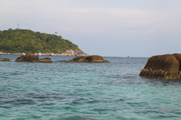 Adalar Koh Lipe Island sahil şeridi'nin manzaralarına — Stok fotoğraf