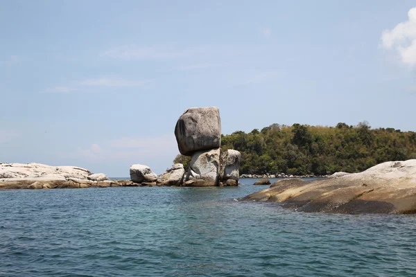 Krásný výhled na pobřeží souostroví Koh Lipe Island — Stock fotografie