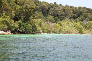adalar Koh Lipe Island sahil şeridi'nin manzaralarına