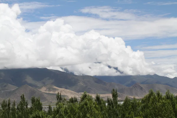 Podhůří Tibetu — Stock fotografie zdarma