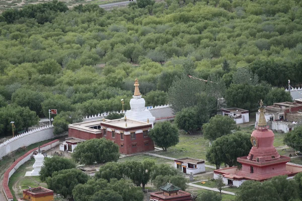 Vista del monasterio budista Samye —  Fotos de Stock