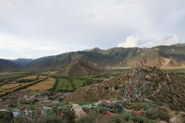 The kaki bukit dari Tibet — Foto Stok Gratis