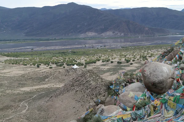 The kaki bukit dari Tibet — Foto Stok Gratis