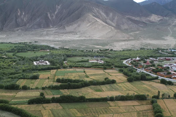 The kaki bukit dari Tibet — Foto Stok Gratis