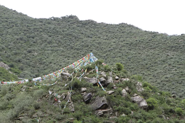 Podhůří Tibetu — Stock fotografie