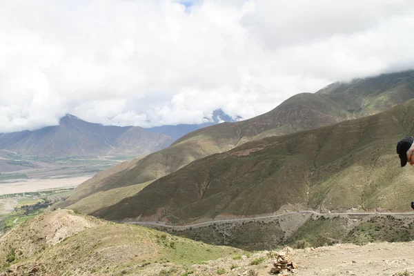 The kaki bukit dari Tibet — Foto Stok Gratis
