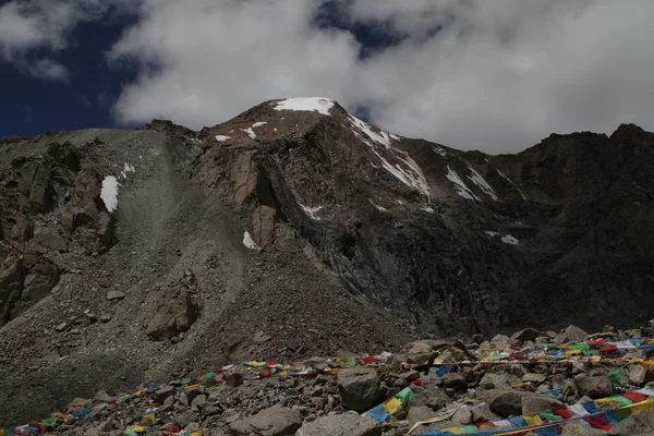 Schilderachtig uitzicht op de bergen van Tibet — Gratis stockfoto