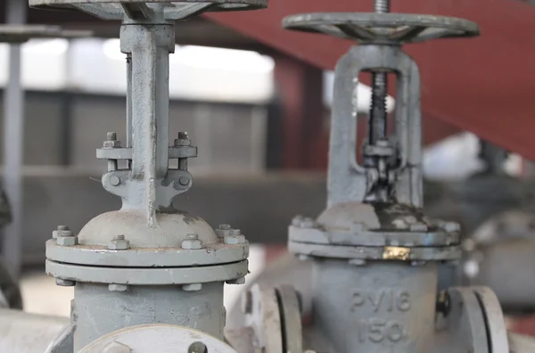 Valves for the control and supply of fluids — Stock Photo, Image