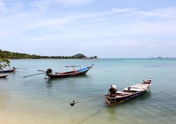 Vue panoramique sur le littoral de l'île de Koh Samui — Photo