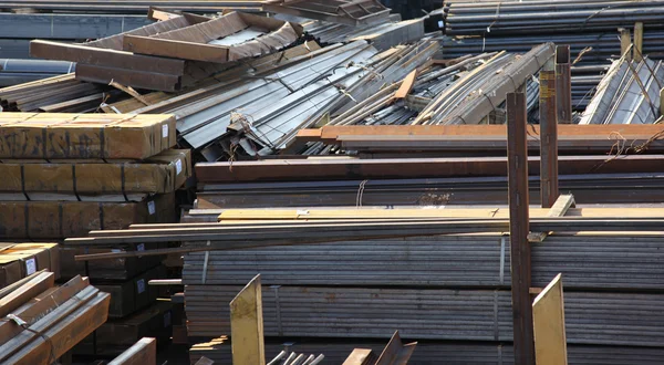 Warehouse rolled metal — Stock Photo, Image