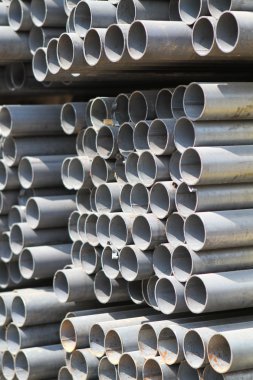 Metal profilleri yapıları oluşturmak için temel tüp