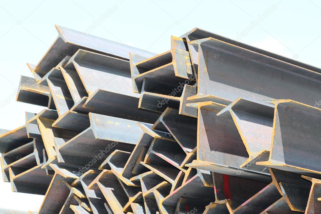Metal profiles beam foundation for building structures