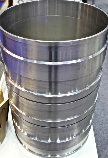 Barrel of stainless steel — Stock Photo, Image