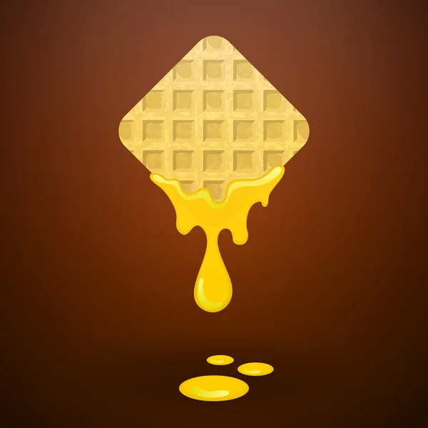 Bal ile waffle