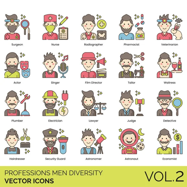 Meslek Farklılığı Simgeleri: Muhasebeci, Aktör, Hava Trafik Kontrolörü, Hayvan Eğitmeni, Mimar, Sanatçı, Yardımcı, Astronot, Astronom, Sporcu, Baker, Banker, Otobüs Şoförü, İş Dünyası