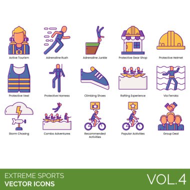 Aktif turizm, adrenalin patlaması, keş, koruyucu giysi dükkanı, kask, yelek, koşum takımı, tırmanma ayakkabıları, rafting deneyimi, ferrata, fırtına kovalamacası, karma macera, tavsiye edilen aktivite, popüler, grup anlaşması.