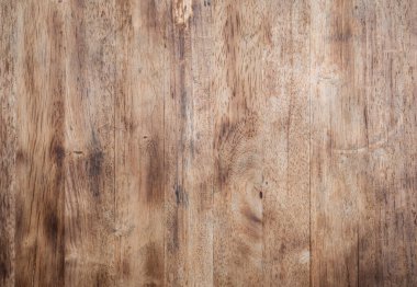 Hafif Yıpranmış Ahşap Doku Arkaplanı: Tahıl Kalıplı Doğal Tahta Yüzey Vintage Kırsal Malzeme Arkaplanı