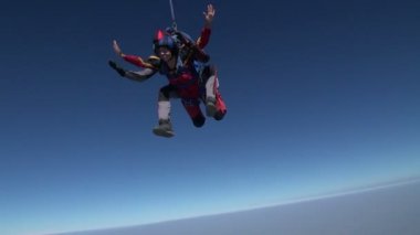 skydivers Tandem