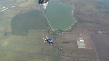 skydivers Tandem