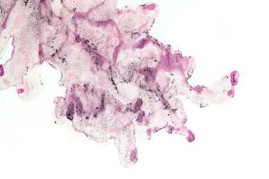 Pembe renkli soyut arkaplan, el yapımı alkol boyası, sıvı mürekkep tekniği.