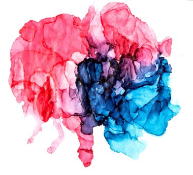 Soyut arkaplan, el yapımı alkol boyası, sıvı mürekkep tekniği.