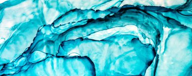 Abstract color background, hand drawn alcohol painting, liquid ink technique design