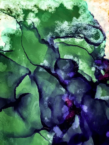 Farbig Pastellfarbener Abstrakter Grunge Hintergrund Nachahmung Der Aquarellmalerei — Stockfoto