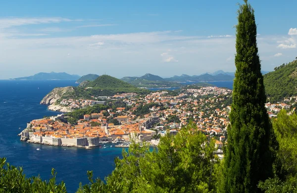 Dubrovnik Croazia porto bellissimo paesaggio — Foto Stock