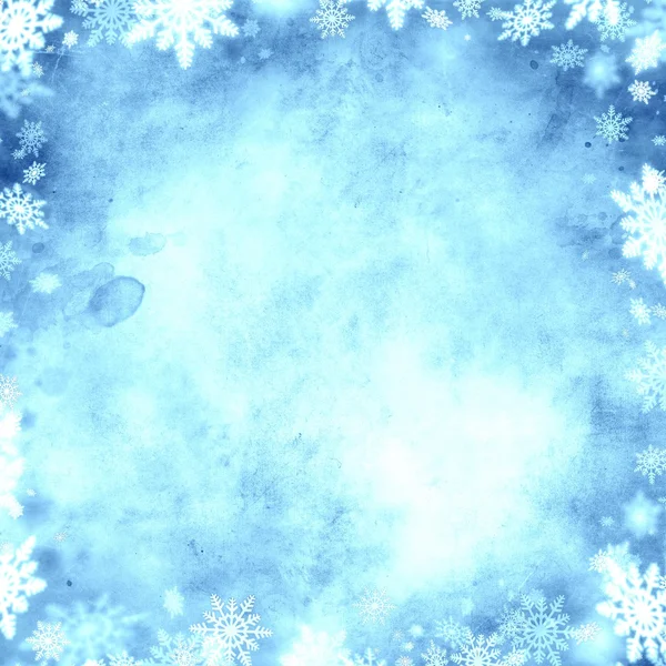 Cold snow christmas background texture — Stock Photo, Image