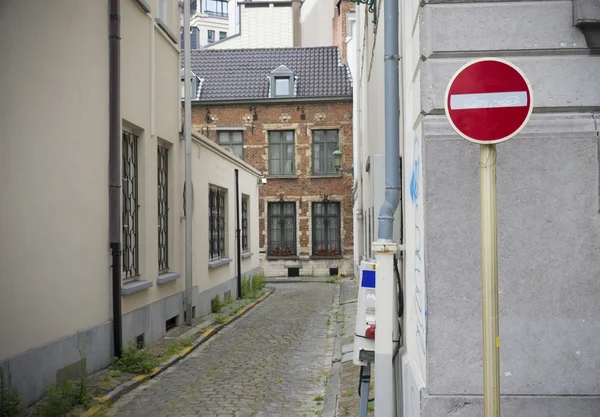 No entry roadsign — Stock Photo, Image