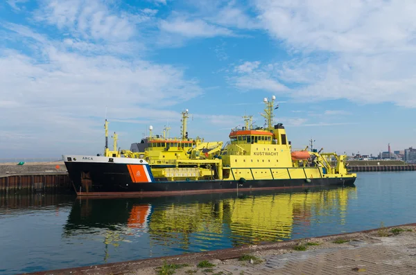 Dutch coast guard ship — Stock Photo, Image