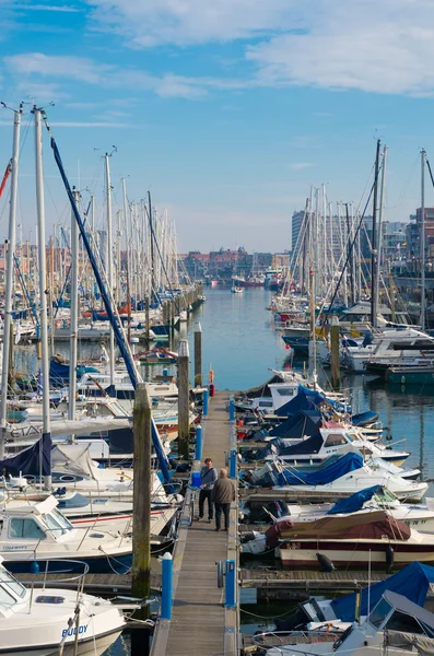 Marina in the netherlands — Stock Photo, Image