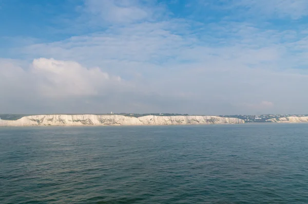 Dover chalk cliffs — Stock Photo, Image