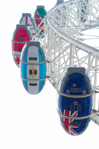 London eye dönme dolap — Stok fotoğraf