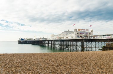 Brighton İngiltere'de İskele