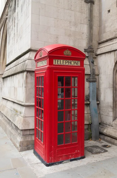 Red telephone box — Stock Photo, Image