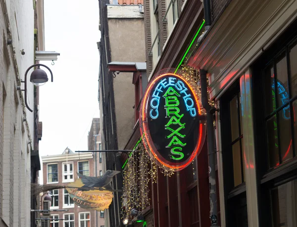 Cafetería en Amsterdam —  Fotos de Stock