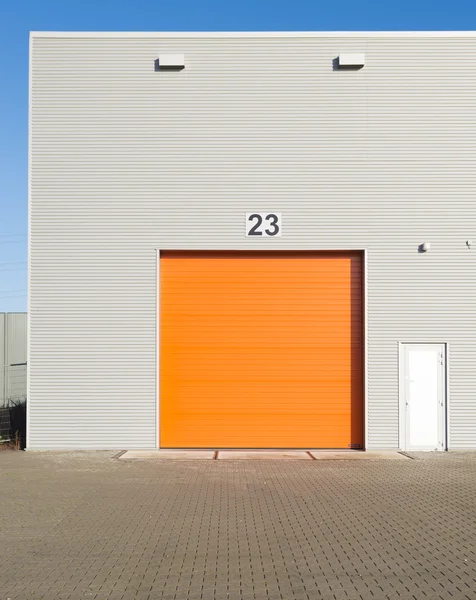 Exterior del almacén comercial — Foto de Stock