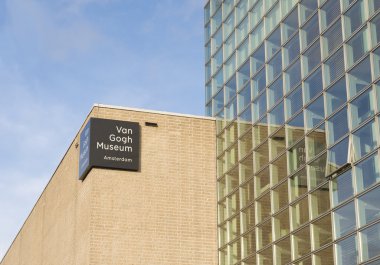 van Gogh museum in amsterdam clipart